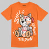 Jordan 3 “Orange Citrus” DopeSkill T-Shirt Smile Through The Pain Graphic Streetwear - orange