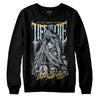 Jordan 13 “Blue Grey” DopeSkill Sweatshirt Life or Die Graphic Streetwear - Black 