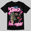 Pink Sneakers DopeSkill T-Shirt Rolling in Money Graphic Streetwear - black