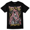 Jordan 3 GS “Red Stardust” DopeSkill T-Shirt Life or Die Graphic Streetwear - Black