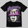 PURPLE Sneakers DopeSkill T-Shirt No Rules Graphic Streetwear - black