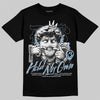 Jordan 40 “Blue Suede” DopeSkill T-Shirt In My Way Graphic Streetwear - Black