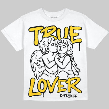 Yellow Sneakers DopeSkill Oversize Print T-Shirt True Lover Graphic Streetwear
