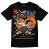 Jordan 3 Retro 'Fear Pack' DopeSkill T-Shirt No Fake Love Graphic Streetwear - Black