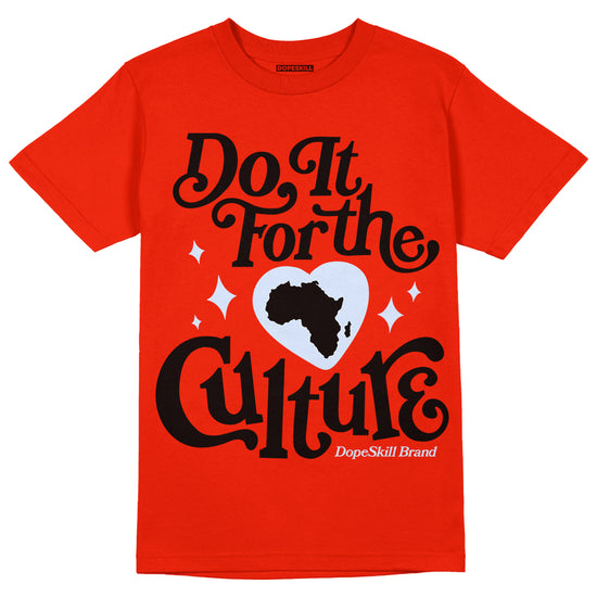 Jordan 6 Retro Toro Bravo DopeSkill Varsity Red T-shirt Do It For The Culture Graphic Streetwear