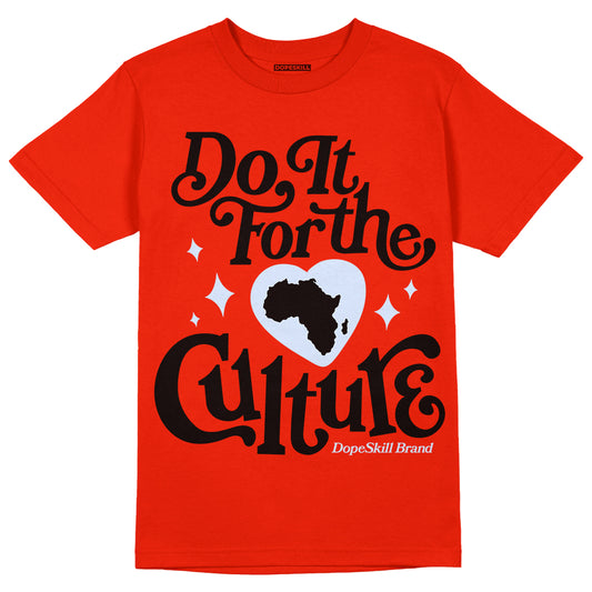 Jordan 6 Retro Toro Bravo DopeSkill Varsity Red T-shirt Do It For The Culture Graphic Streetwear