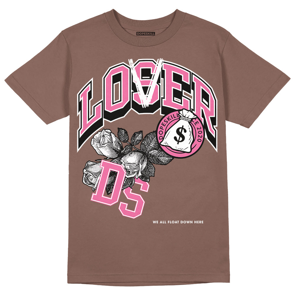 Dunk Low Smokey Mauve Playful Pink DopeSkill Brown Savana T-shirt Loser Lover Graphic Streetwear 