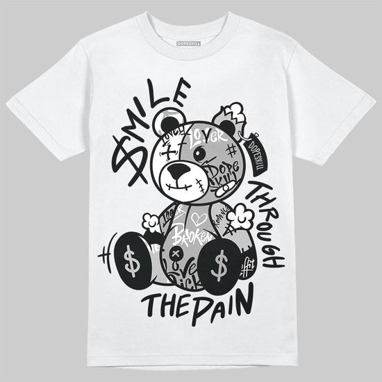 Jordan 6 "Cap and Gown" DopeSkill T-Shirt Smile Through The Pain Graphic Streetwear - White