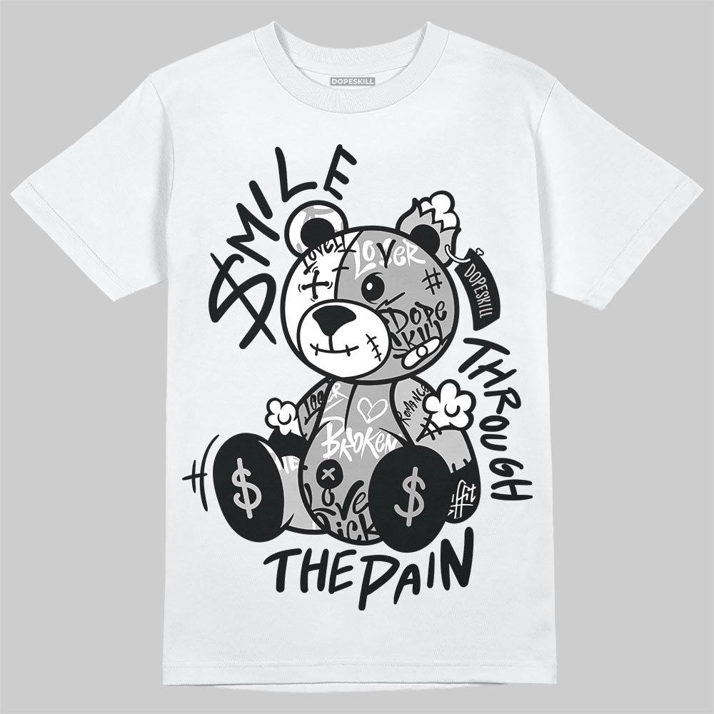 Jordan 6 "Cap and Gown" DopeSkill T-Shirt Smile Through The Pain Graphic Streetwear - White