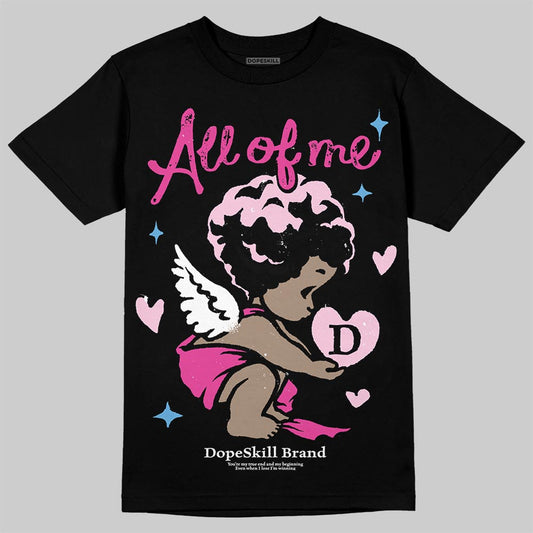 Pink Sneakers DopeSkill T-Shirt All Of Me Graphic Streetwear - Black