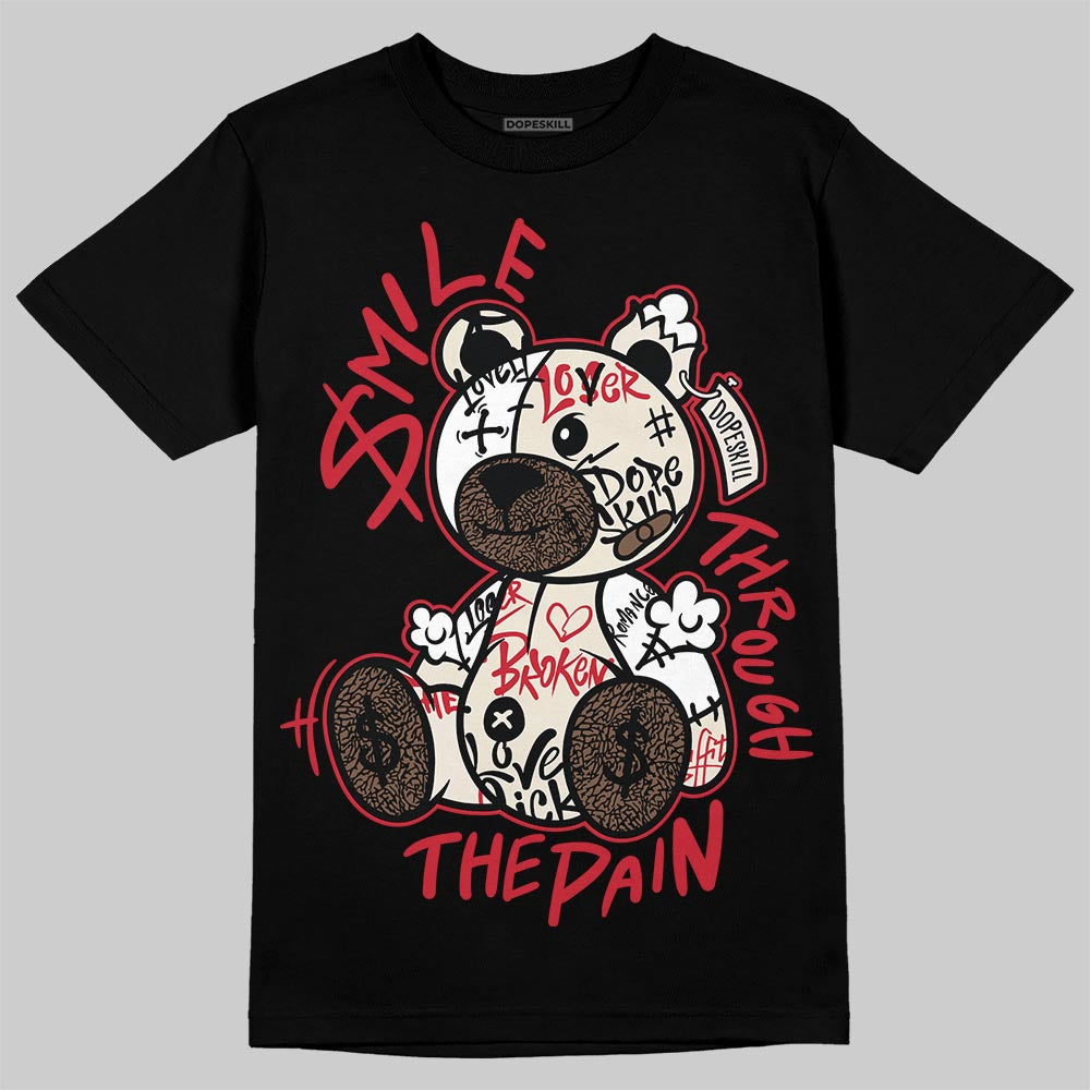 Jordan 3 "World’s Best Dad" DopeSkill T-Shirt Smile Through The Pain Graphic Streetwear - Black