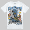 Jordan 12 Retro 'Melo' DopeSkill T-Shirt Get Rich Graphic Streetwear - White