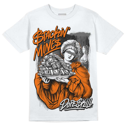 Jordan 3 Retro 'Fear Pack' DopeSkill T-Shirt Stackin Mines Graphic Streetwear - White