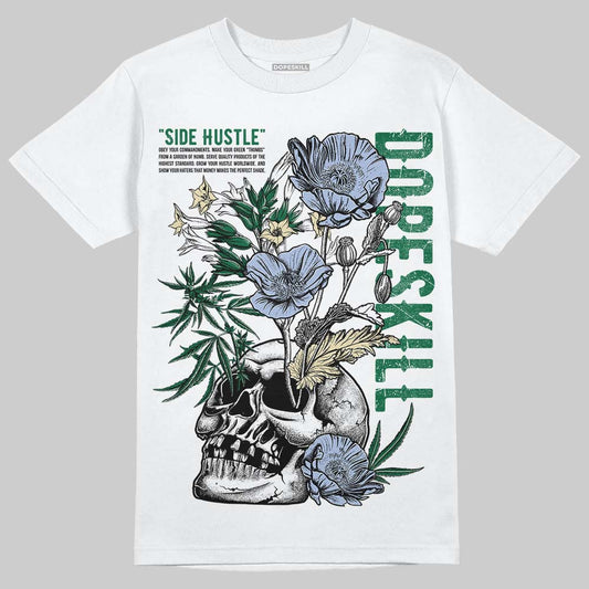 ASICS Gel-Nimbus 10.1 Invincible HTTP 404 Green DopeSkill T-Shirt Side Hustle Graphic Streetwear - White