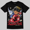 Jordan 4 “Rare Air” DopeSkill T-Shirt Heaven Sent Graphic Streetwear - Black