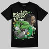 Travis Scott x Jordan Jumpman Jack "GREEN SPARK" DopeSkill T-Shirt Stressless Graphic Streetwear - Black