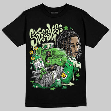Travis Scott x Jordan Jumpman Jack "GREEN SPARK" DopeSkill T-Shirt Stressless Graphic Streetwear - Black