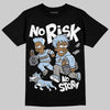 New Balance Abzorb 2000 “Silver/Blue” DopeSkill T-Shirt No Risk No Story Graphic Streetwear - Black