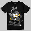 Jordan 4 “Black Cat” (2025) DopeSkill T-Shirt Make Money Graphic Streetwear - Black