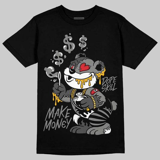 Jordan 10 Retro Shadow (2025) DopeSkill T-Shirt Make Money Graphic Streetwear - Black