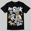 Nike Air Diamond Turf Must Be the Money DopeSkill T-Shirt No Risk No Story Graphic Streetwear - Black