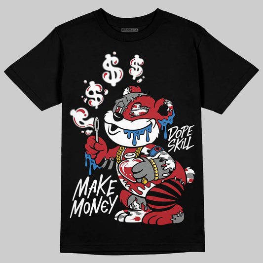 Jordan 8 Retro Bugs Bunny (2025) DopeSkill T-Shirt Make Money Graphic Streetwear - Black
