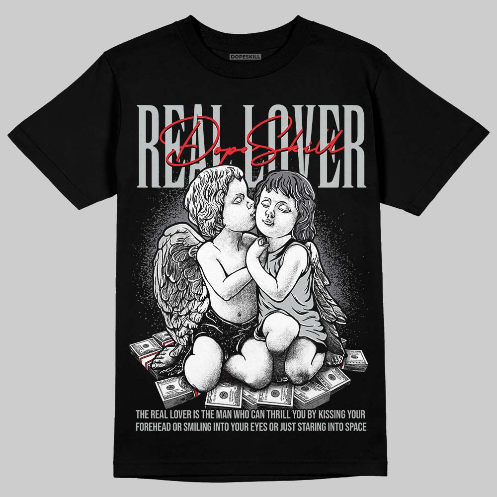 Jordan 4 “Fear” DopeSkill T-Shirt Real Lover Graphic Streetwear - Black