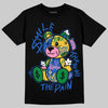 Jordan 3 “Brazil” DopeSkill T-Shirt Smile Through The Pain Graphic Streetwear - black