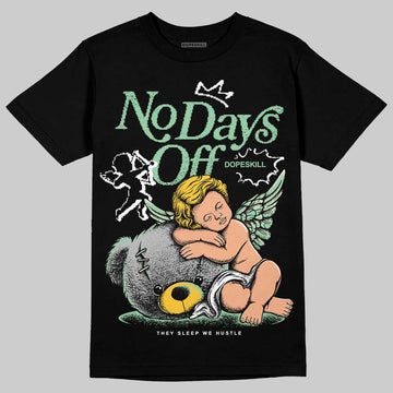 Asics Gel-Kayano 12.1 White/Menthol DopeSkill T-Shirt New No Days Off Graphic Streetwear - Black