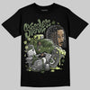 New Balance 1890 Faded Black Utility Green DopeSkill T-Shirt Stressless Graphic Streetwear - black