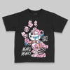 Jordan 12 GS “Pearl Pink” DopeSkill Toddler Kids T-shirt Make Money Graphic Streetwear - Black