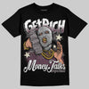 A Ma Maniére x Air Jordan 5 “Violet Ore” DopeSkill T-Shirt Get Rich Graphic Streetwear - Black