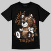 Jordan 1 High OG Love Letter DopeSkill T-Shirt Smile Through The Pain Graphic Streetwear - Black