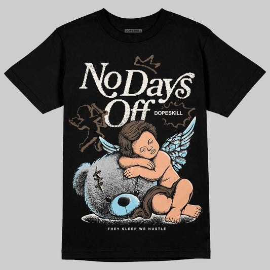 Asics Gel-Kayano 12.1 Cream/Stillwater DopeSkill T-Shirt New No Days Off Graphic Streetwear - Black