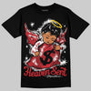 Jordan 1 High OG “Ruby” DopeSkill T-Shirt Heaven Sent Graphic Streetwear - Black