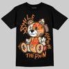 Jordan 3 “Orange Citrus” DopeSkill T-Shirt Smile Through The Pain Graphic Streetwear - Black