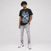 “True Blue” 3s DopeSkill T-Shirt Smile Through The Pain Graphic