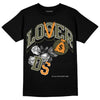 Jordan 5 "Olive" DopeSkill T-Shirt Loser Lover Graphic Streetwear - Black