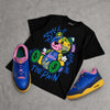 Brazil 3s DopeSkill T-Shirt Smile Through The Pain Graphic