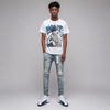 French Blue 12s DopeSkill T-Shirt Boss Up Graphic