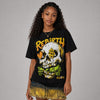 Black Tour Yellow AJ 4 Thunder DopeSkill T-Shirt Rebirth Graphic