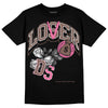 Dunk Low Smokey Mauve Playful Pink DopeSkill T-Shirt Loser Lover Graphic Streetwear - Black