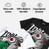 Dunk Panda White Black DopeSkill T-Shirt Loyal To The Bag Graphic