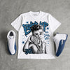 French Blue 12s DopeSkill T-Shirt Boss Up Graphic