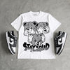 Dunk Panda White Black DopeSkill T-Shirt Stay Solid Graphic