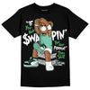 Jordan 1 High OG Green Glow DopeSkill T-Shirt If You Aint Graphic Streetwear - Black