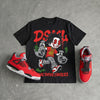 Toro Bravo 4s DopeSkill T-Shirt Young Paper Chasers Graphic