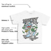 Blue Chill 4s DopeSkill Toddler Kids T-shirt Money Callin' Graphic