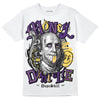 Jordan 12 “Field Purple” DopeSkill T-Shirt Money Don't Lie Graphic Streetwear - White