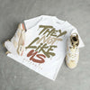 Sail 6s DopeSkill T-Shirt They Not Like Us Graphic